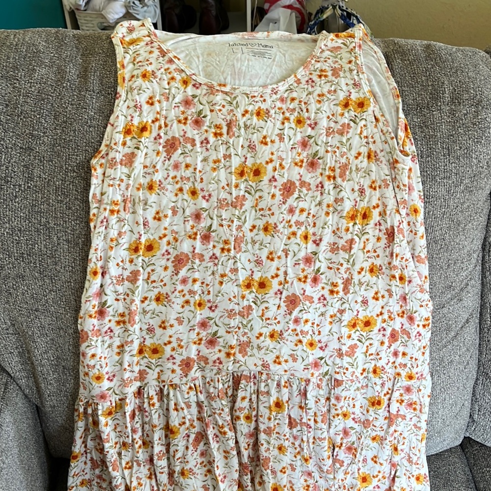 Latched Mama Babydoll Tank
